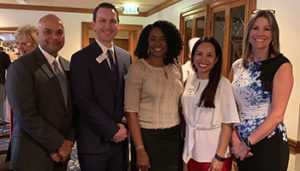 Team members at the annual Gathering of Angels Luncheon