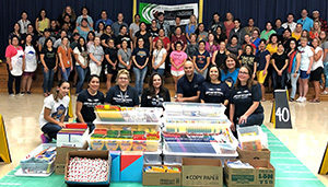 Mead Elementary School_School Supply Drop Off