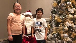 Blue Cares Breakfast with Santa