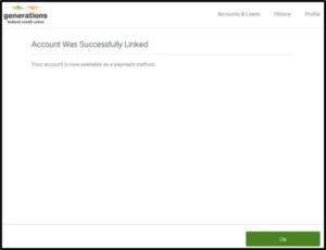 ECM Account Successfully Linked