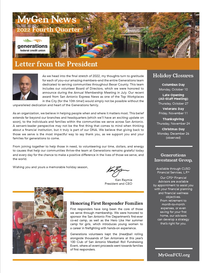 Fourth Quarter 2022 Newsletter