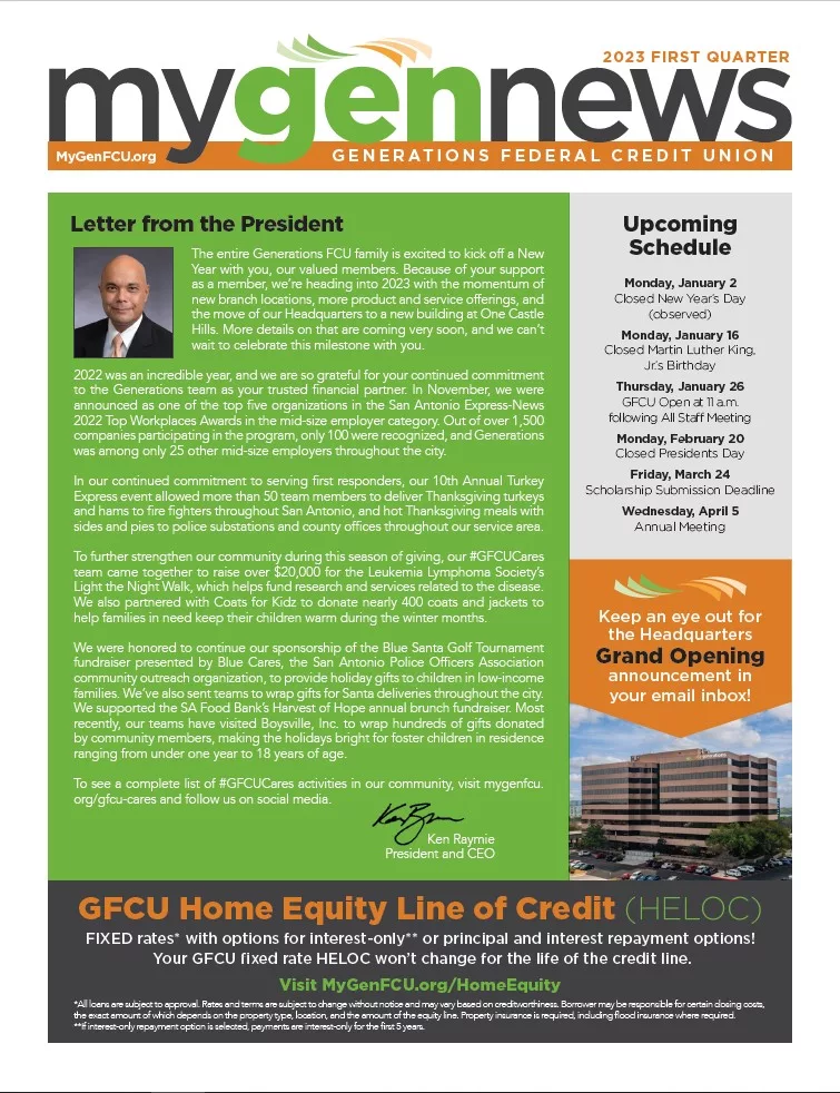 First Quarter 2023 Newsletter